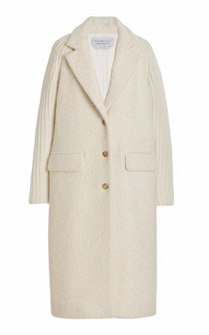 Charles Coat in Cashmere Boucle