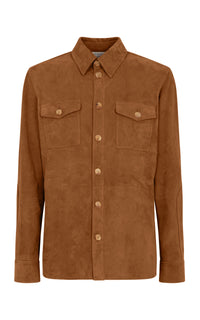 Lucas Overshirt in Suede