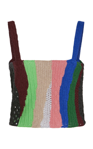 Bora Knit Crop Top in Cashmere
