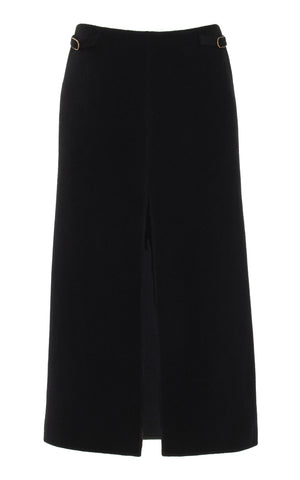 Morelos Skirt in Double-Face Recycled Cashmere
