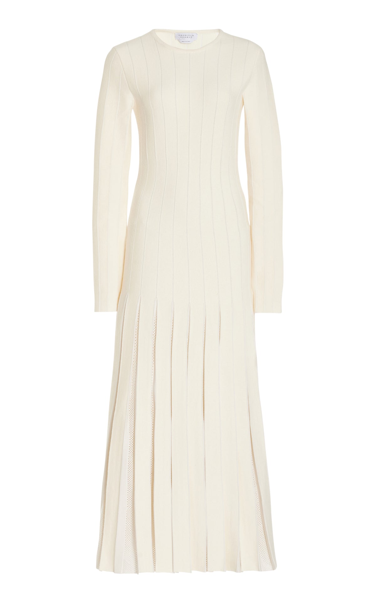 Walsh Pleated Dress in Wool