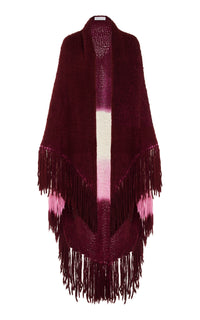 Lauren Dip Dye Wrap in Welfat Cashmere