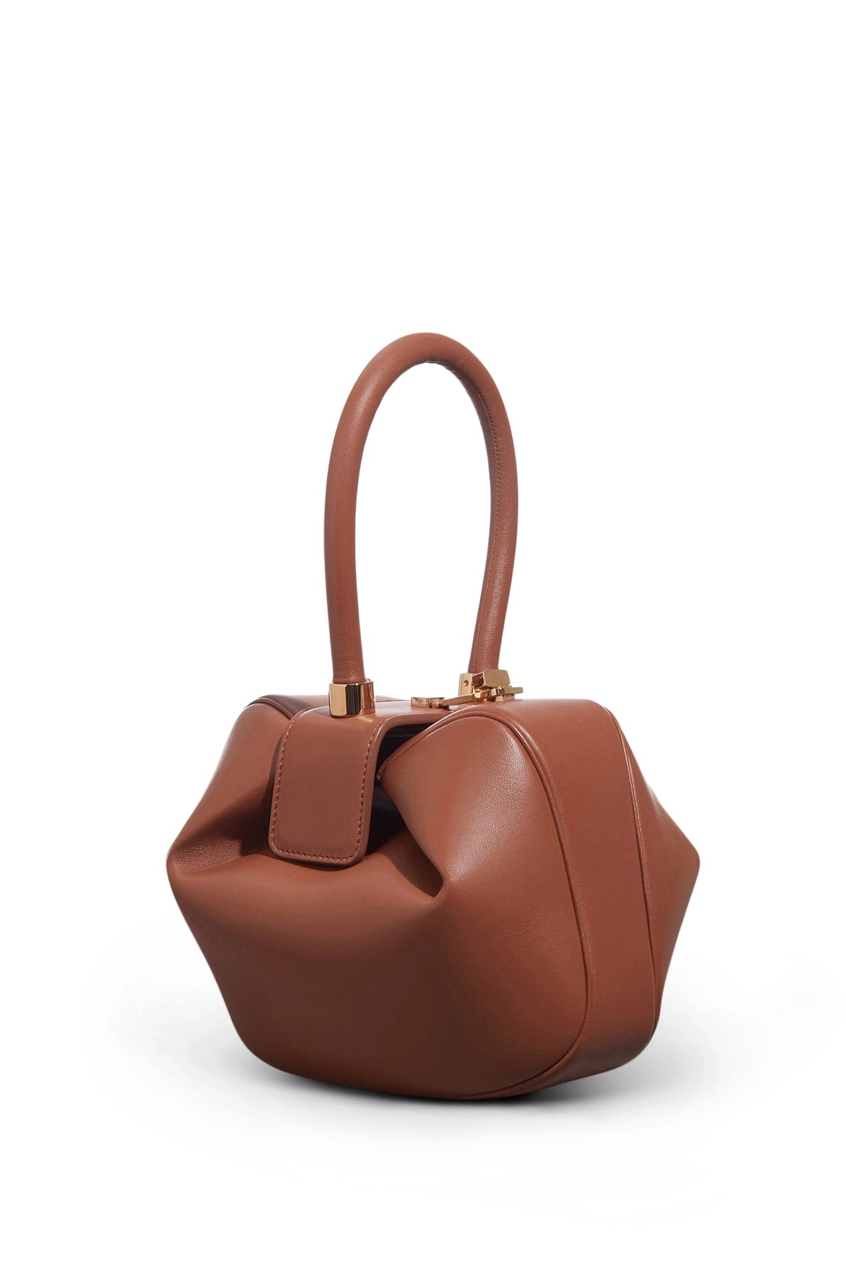 Nina Bag in Cognac Nappa Leather