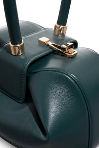 Demi Bag in Green Nappa Leather