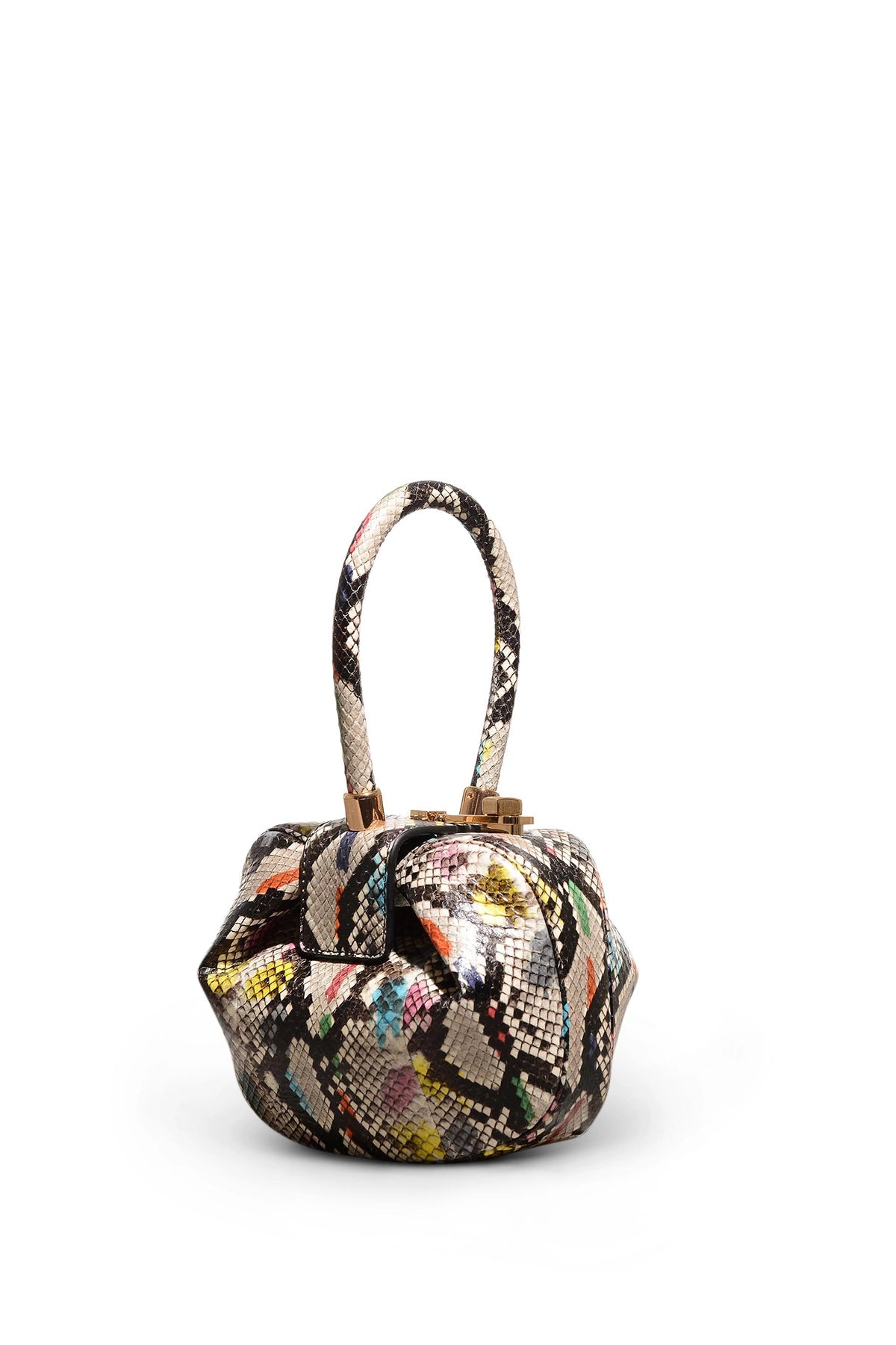 Demi Bag in Painted Snakeskin