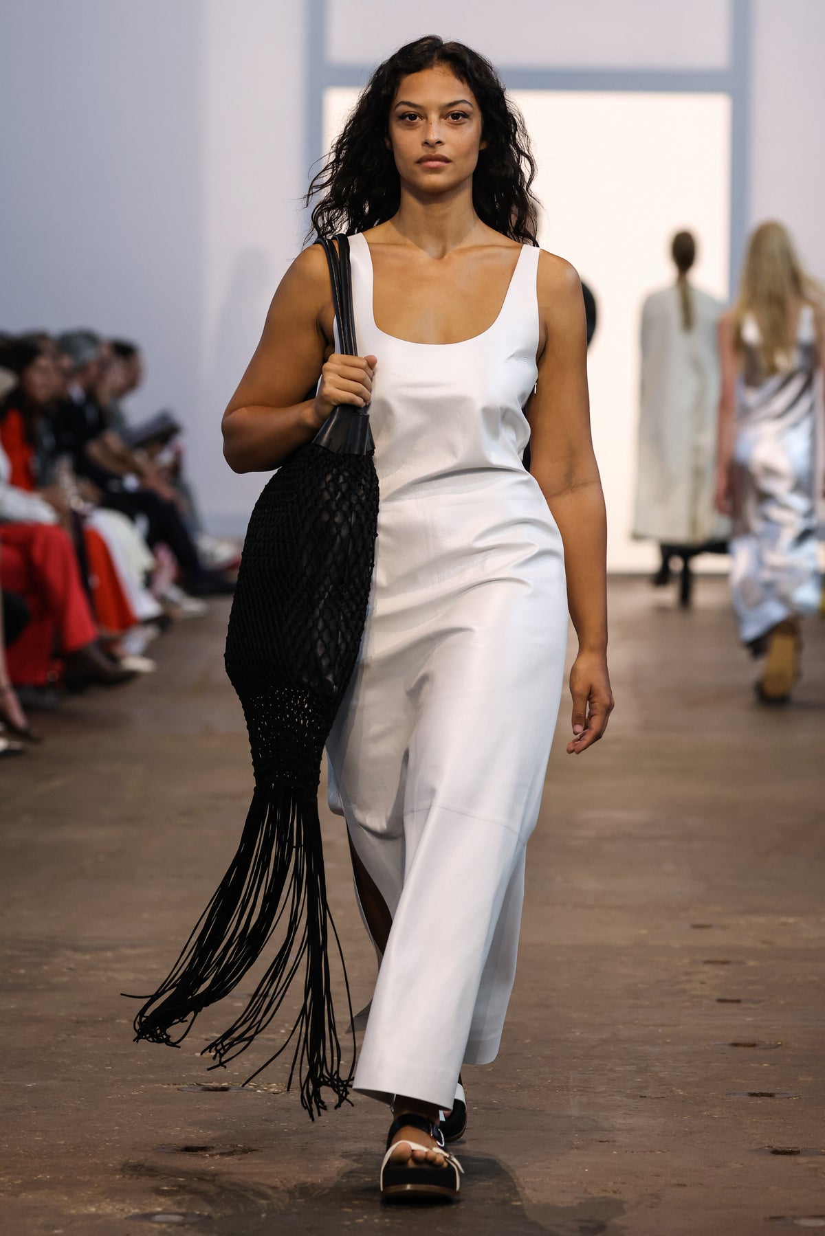 Ellson Leather Maxi Dress