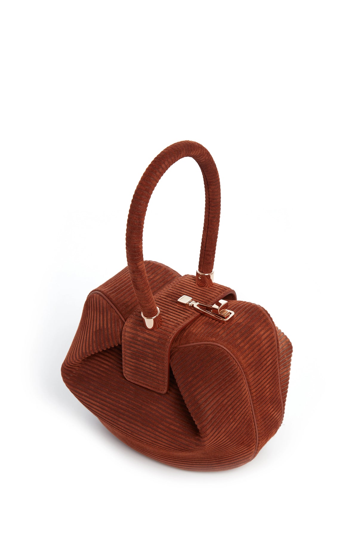 Nina Bag Corded Suede