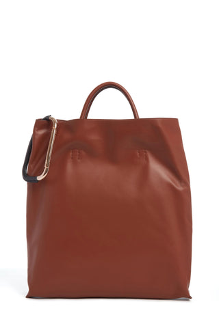 Eileen Tote Bag in Cognac Leather