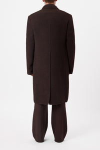 Mcaffrey Coat in Double-Face Recycled Cashmere
