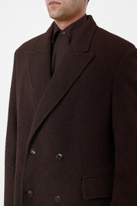 Mcaffrey Coat in Double-Face Recycled Cashmere