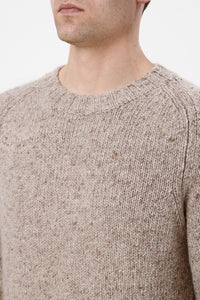 Daniel Sweater in Aran Cashmere