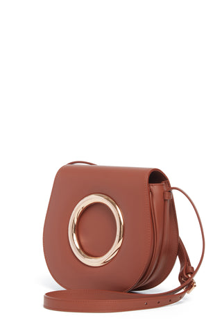 Ring Bag in Cognac Leather