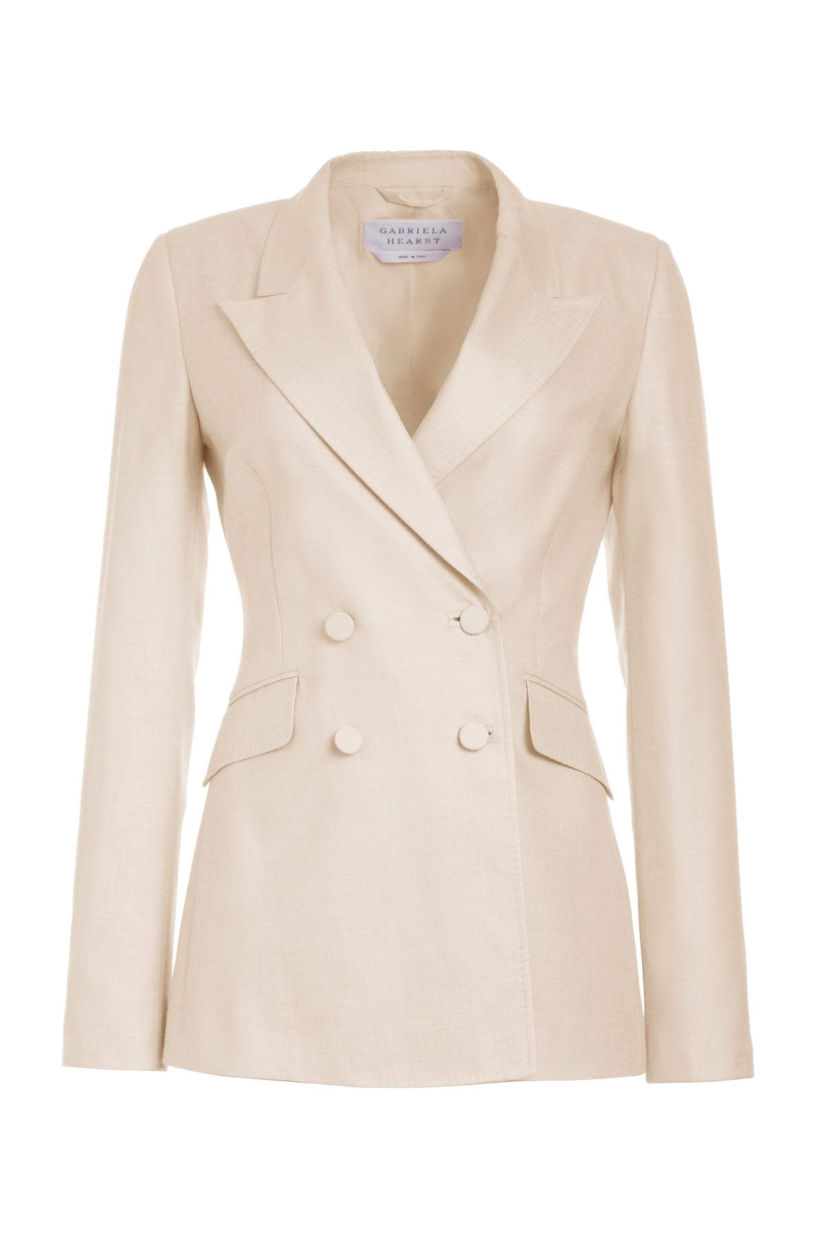 Cream wool 2025 blazer womens