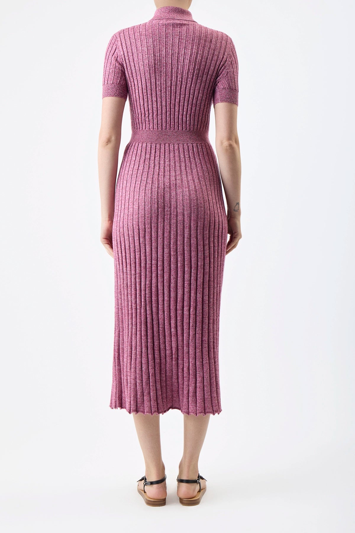 Avant Dress in Silk Cashmere