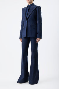 Leiva Blazer in Denim