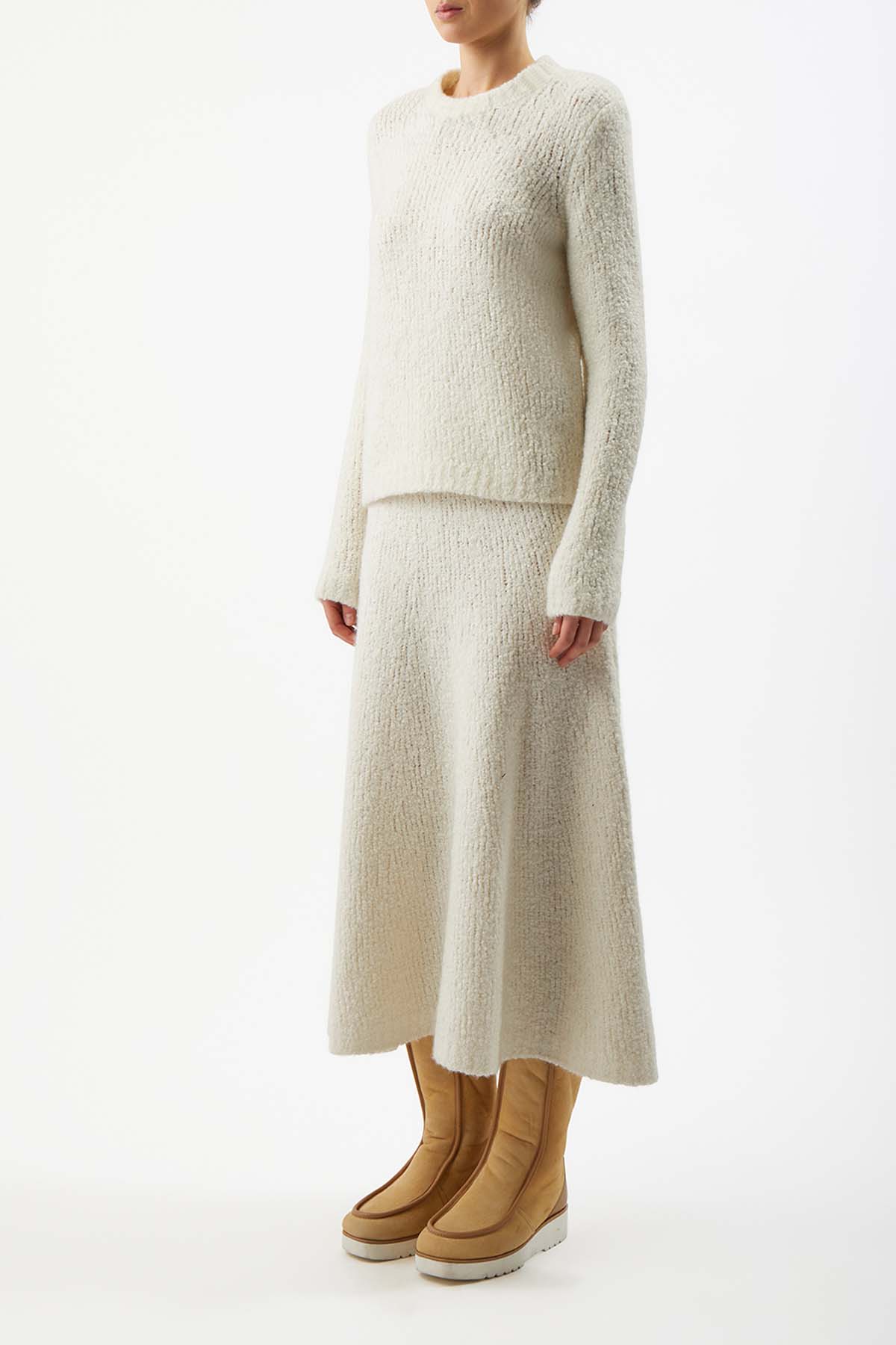 Philippe Sweater in Cashmere Boucle