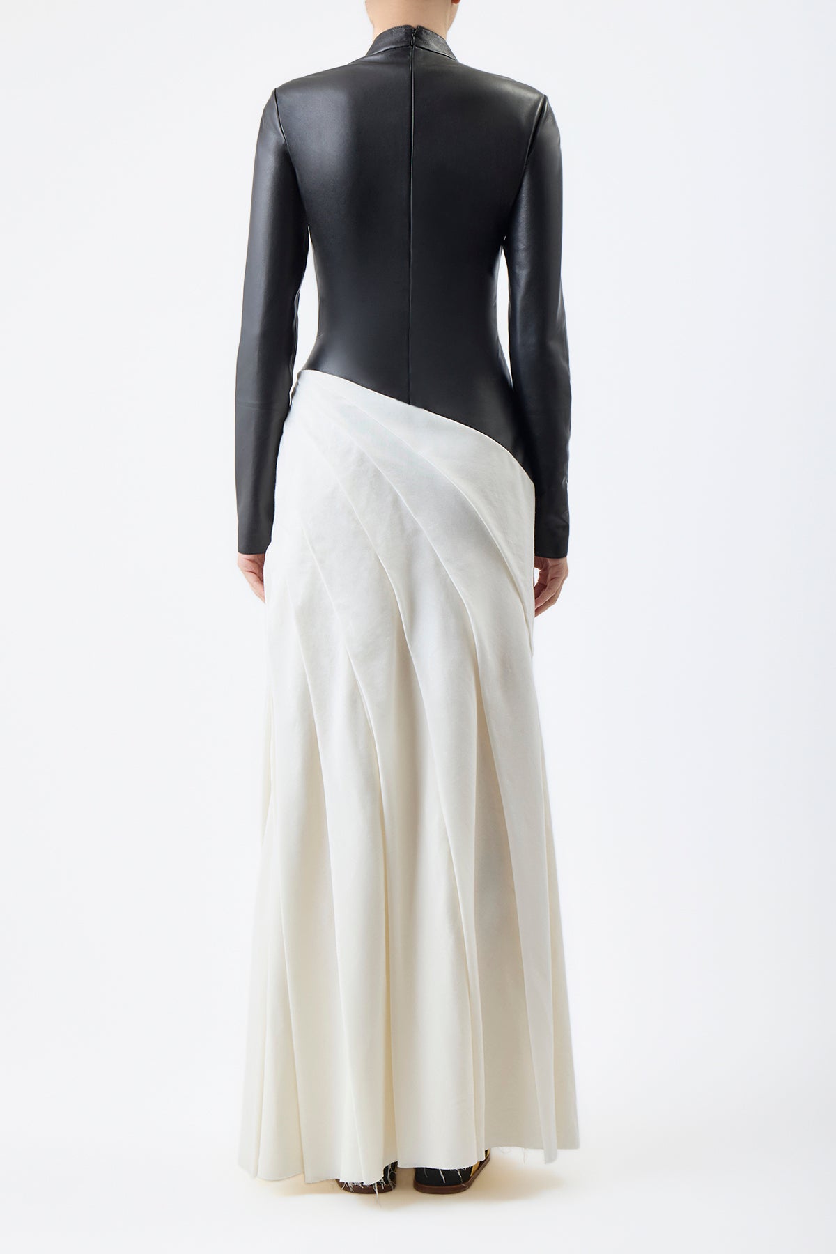 Aulay Dress in Leather