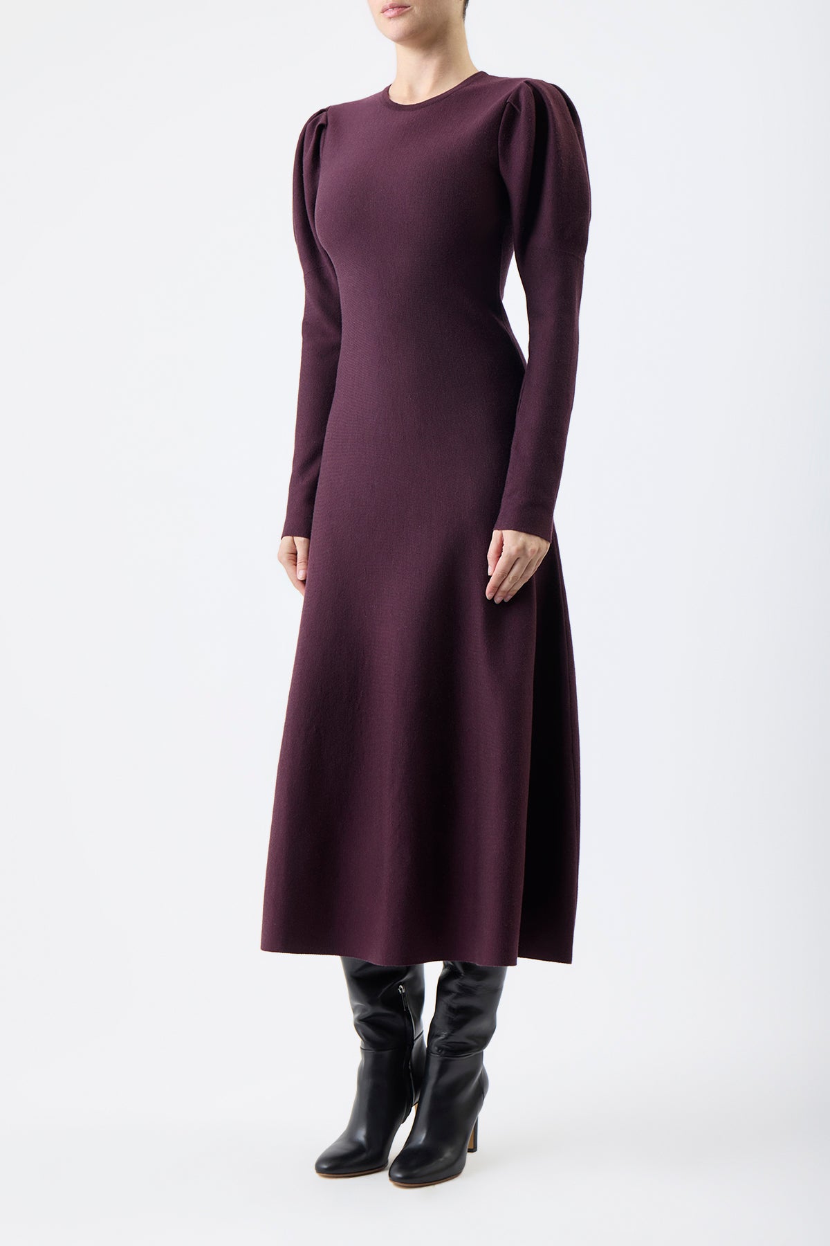 Hannah Dress in Cashmere Merino Wool