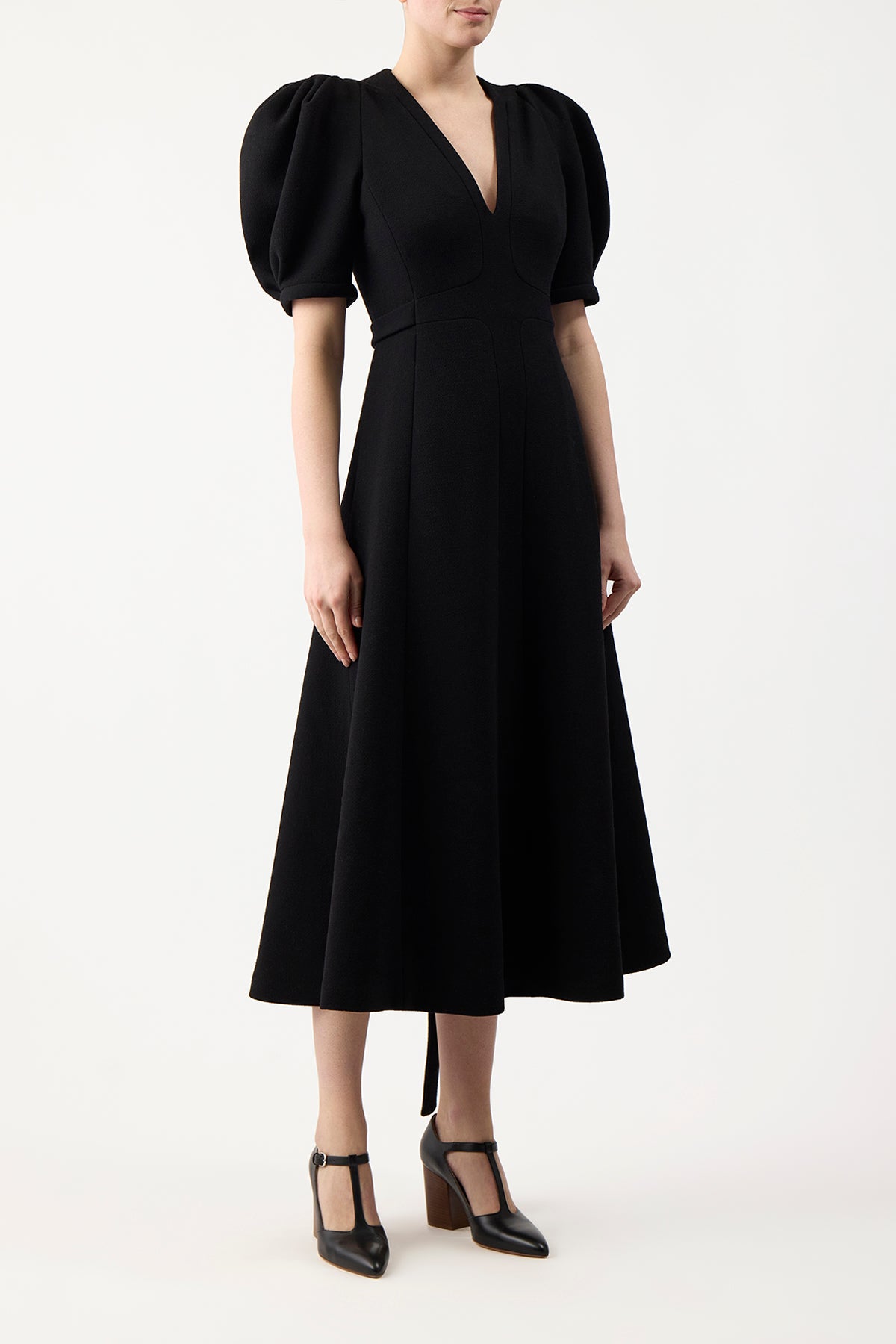 Luz Dress in Virgin Wool
