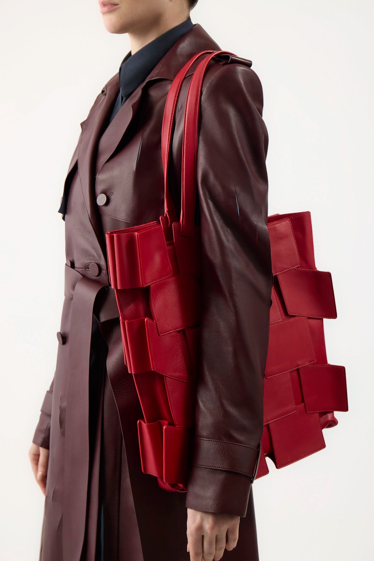 Laquered Tote