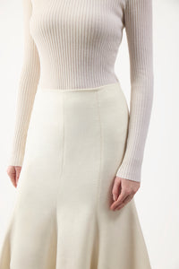 Amy Skirt in Winter Silk