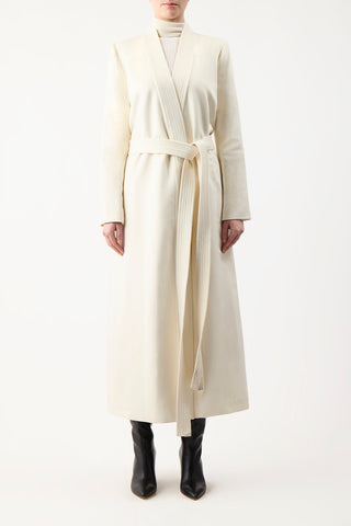 Devon Coat in Winter Silk