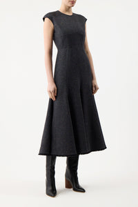 Crowther Dress in Wool Cashmere