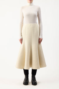 Amy Skirt in Recycled Cashmere Felt