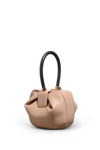 Demi Bag in Nude & Navy Nappa Leather