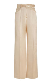 Norman Pant in Champagne Silk