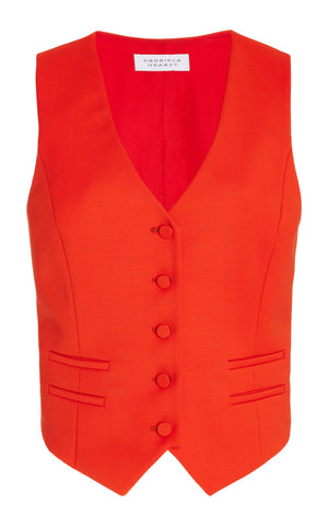 Coleridge Vest in Sportswear Wool