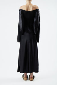 Gilman Dress in Cashmere and Silk