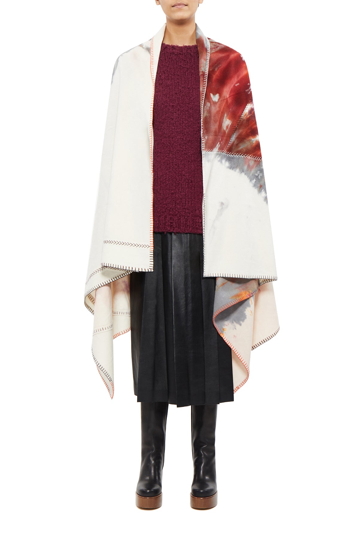 Pren Tie Dye Blanket in Cashmere