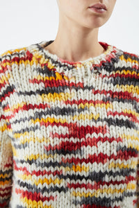 Lawrence Sweater Space Dye in Welfat Cashmere
