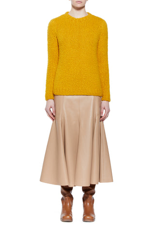 Lawrence Sweater in Saffron Welfat Cashmere