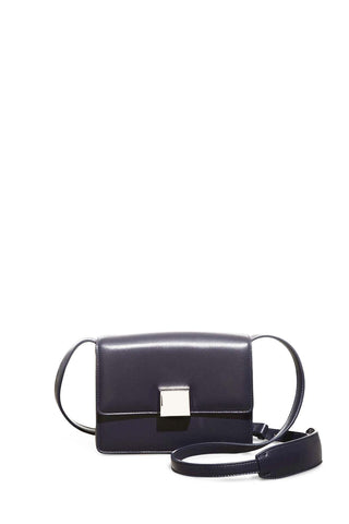 Mercedes Bag in Navy Leather
