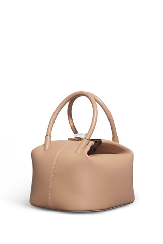 Baez Bag in Nude Leather